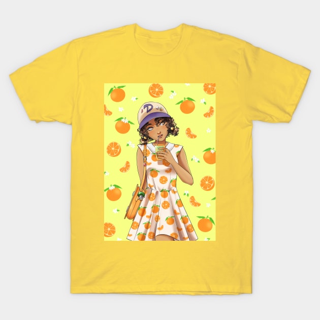 Clementine Clemonade T-Shirt by Monicherrie